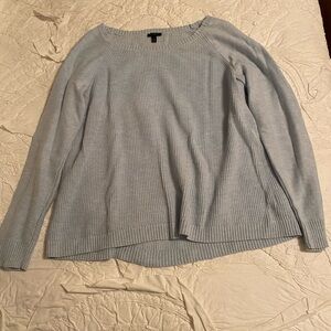 Talbots Light Blue Scoop Neck Sweater